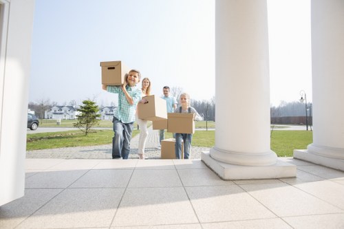 Office relocation team planning a move in Wanstead