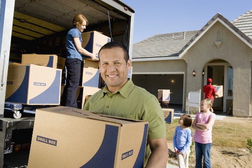 Packed household items ready for a Wanstead relocation