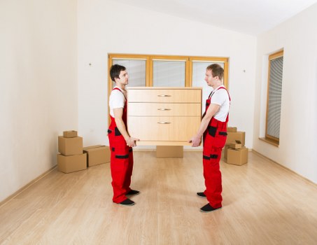 Professional removals support for a flat move in Wanstead